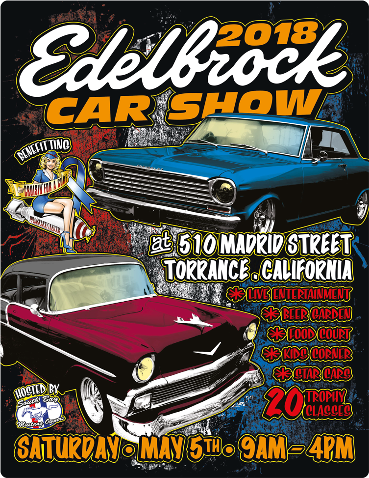 Edelbrock Car Show - Edelbrock 2335 - Tire Covers (800x1300), Png Download