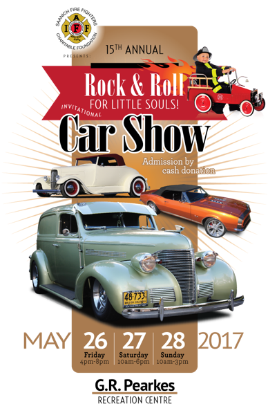 Car Show - Poster2017 - Rock N Roll Car Show 2018 (415x640), Png Download