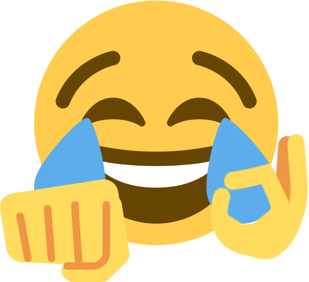 Hitting A Yeet - Crying Laughing Emoji Discord (1024x1024), Png Download