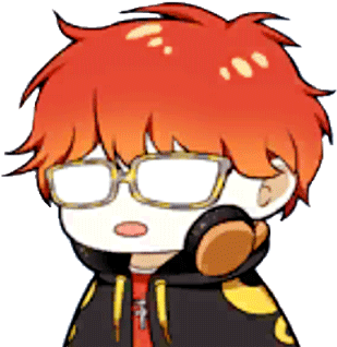 Saeyoung Emoji - Mystic Messenger Emoji Gifs (422x422), Png Download