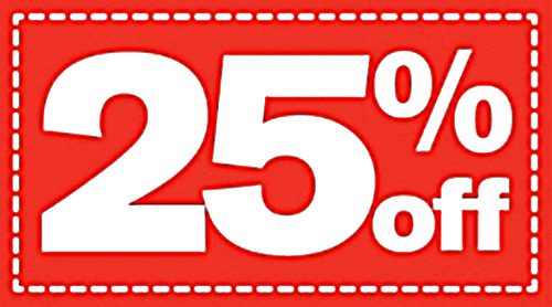 25 Off Png Image Hd - Circle (500x278), Png Download