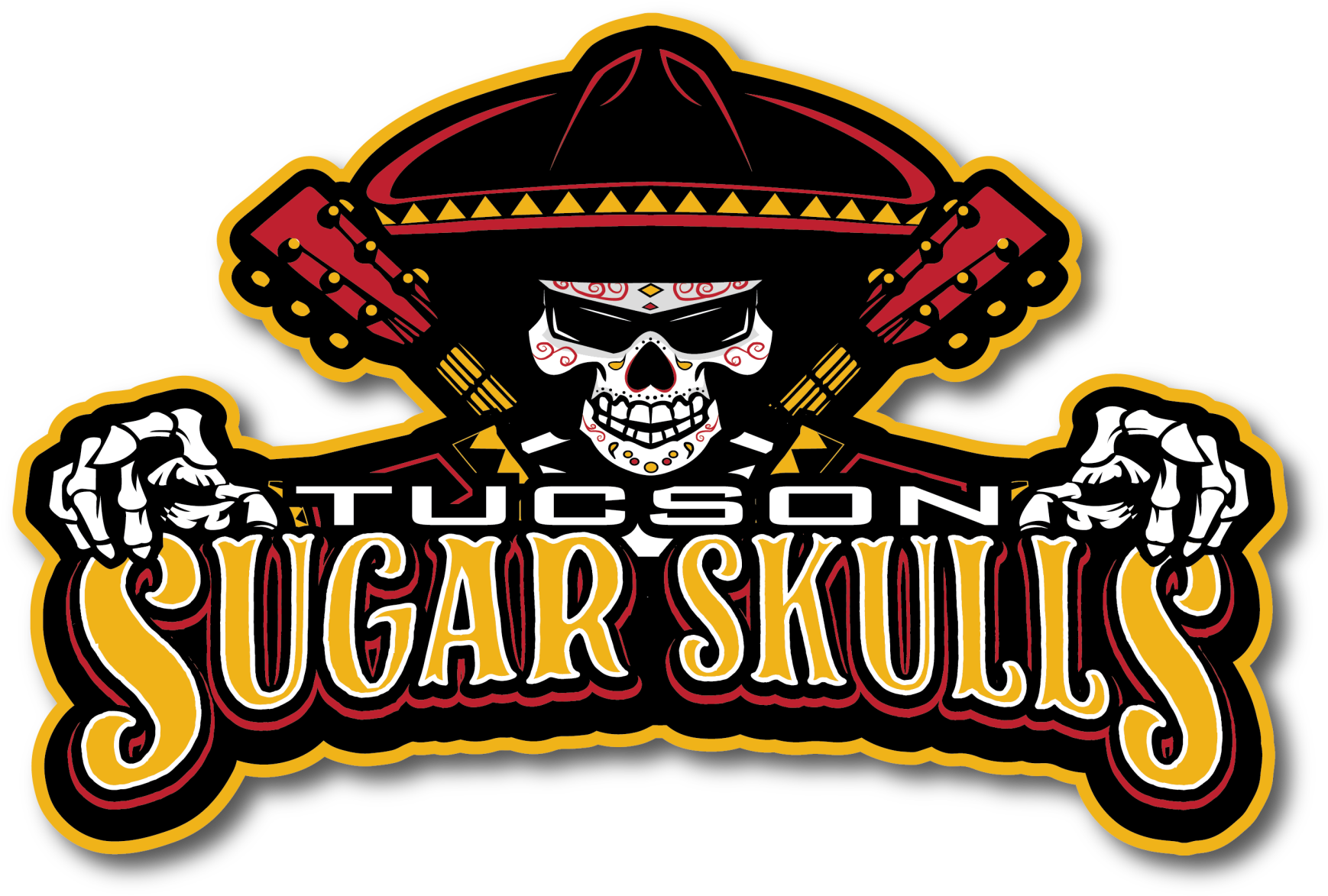 Sweet Tucsons New Indoor Football League Team Picks - Tucson Sugar Skulls Football (1749x1184), Png Download