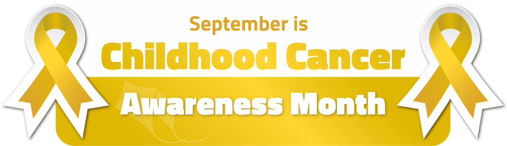 September Is Childhood Cancer Awareness Month - Childhood Cancer Awareness Month (1024x291), Png Download