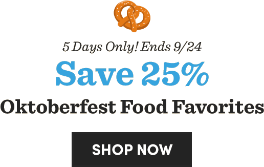 Save 25% Oktoberfest Food Favorites - Cost Plus World Market (640x393), Png Download