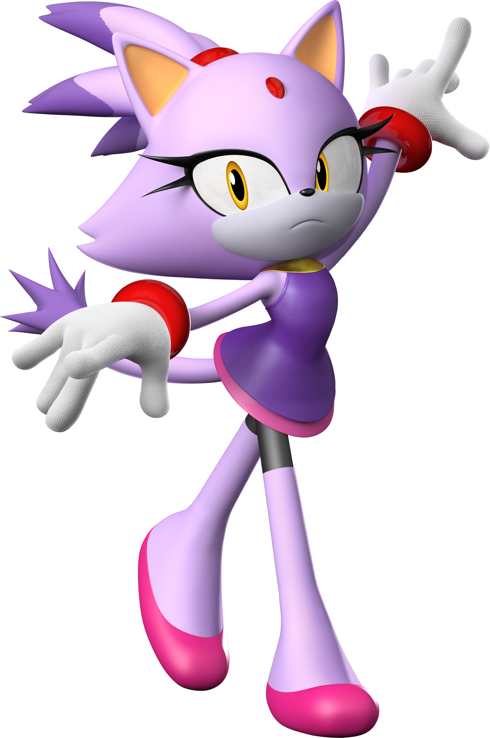 Blaze Gymnastics - Mario And Sonic Rio 2016 Blaze (1606x2421), Png Download