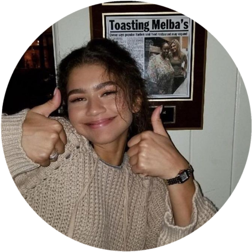 Zendaya Sticker Brown Aesthetic - Zendaya Aesthetic (1024x1024), Png Download