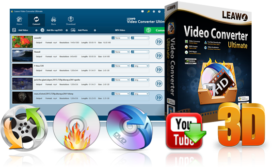 Leawo Video Converter Ultimate - Leawo Video Converter Ultimate 7.8 (579x395), Png Download