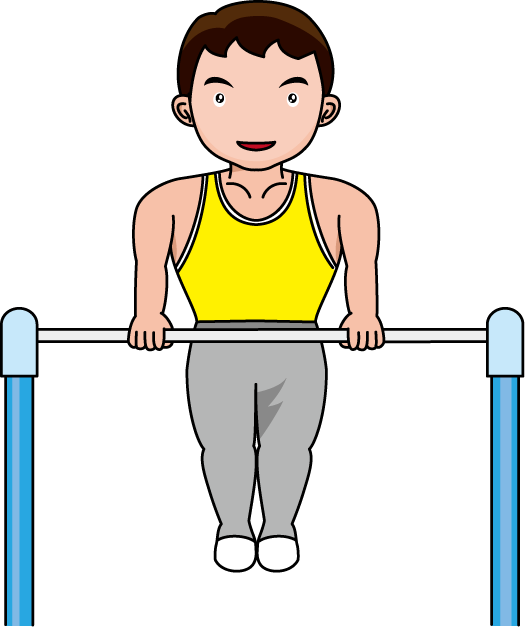 Free Gymnastics Clipart To Use Clip Art Resource - Do Gymnastics Clipart (525x628), Png Download