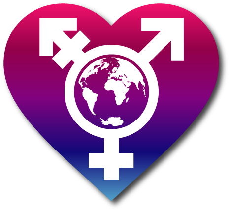 Unisex Bathroom Sign (500x500), Png Download