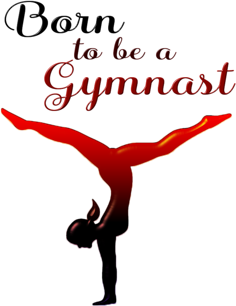 Bleed Area May Not Be Visible - Gymnastics Clipart (500x700), Png Download