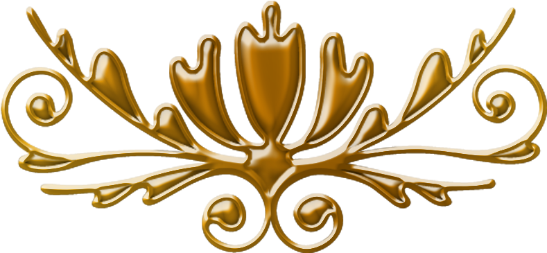 Here Are A Few New "metal" Embellishments That I Made (887x449), Png Download