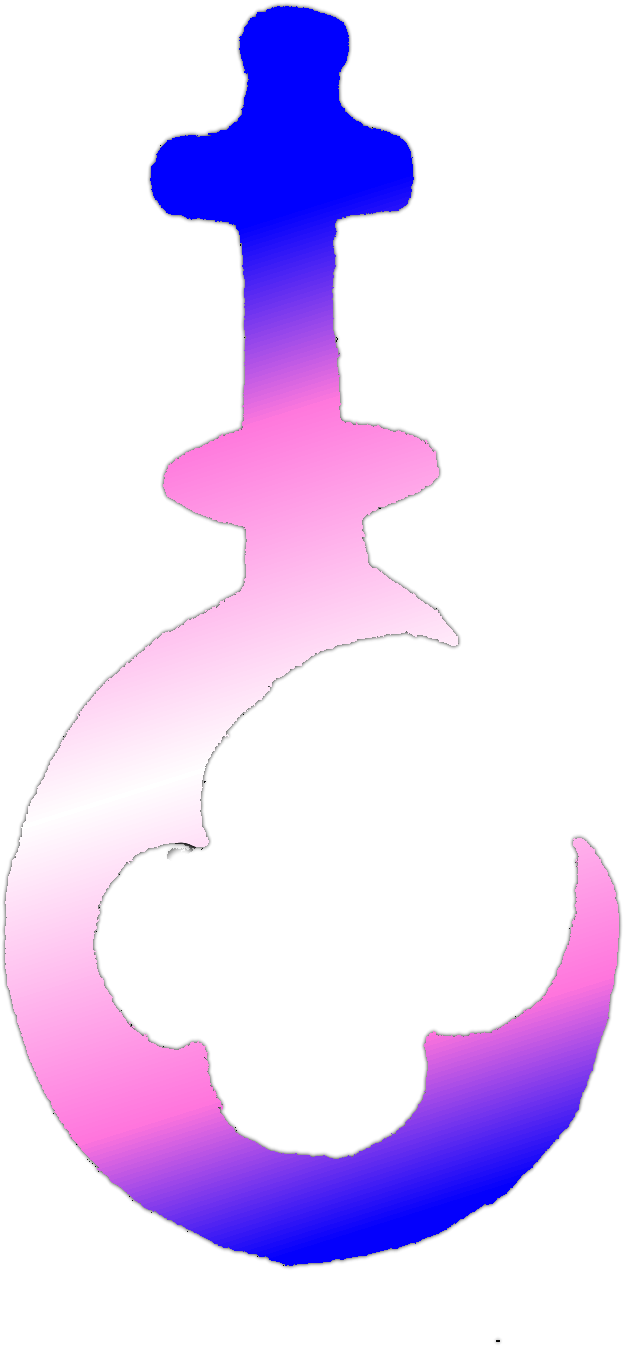 Trans Pride Urglaawe Sickle - Transgender (841x1482), Png Download