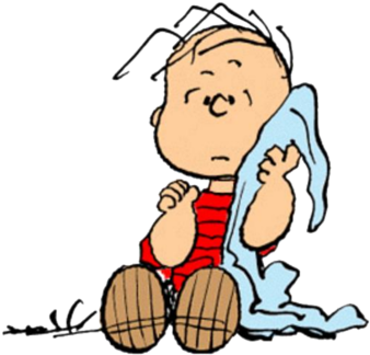 Goes Straight To The Gospel Of Luke - Charlie Brown Linus (356x351), Png Download