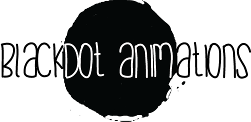 Blackdot Animations Studio - Animation (502x244), Png Download