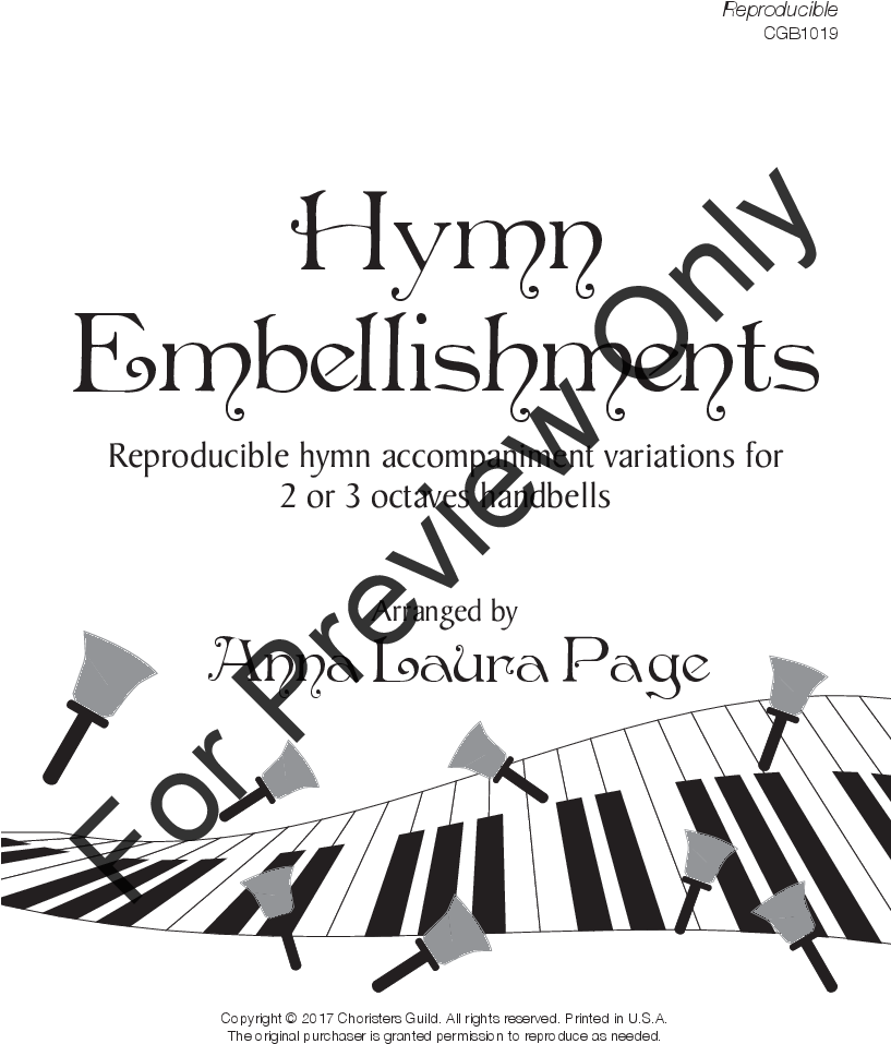 Hymn Embellishments Thumbnail Hymn Embellishments Thumbnail - Poster (816x1056), Png Download