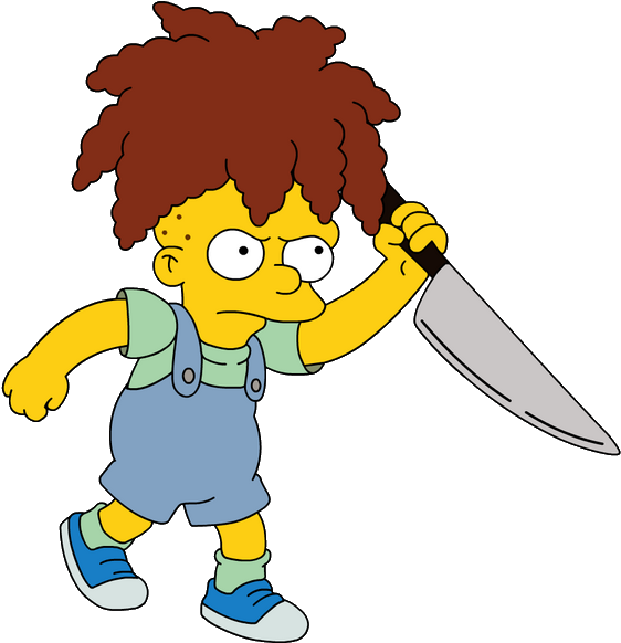 Simpsons Sideshow Bob Son (600x600), Png Download