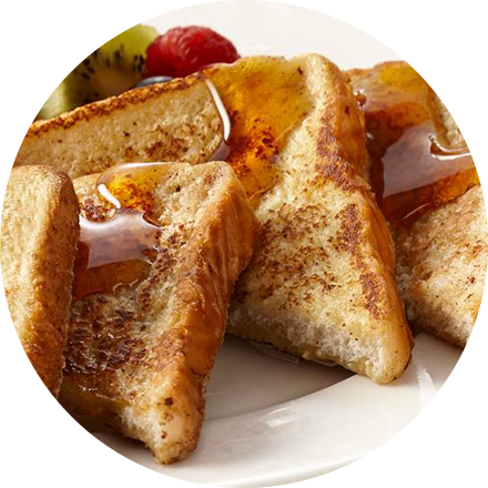 French Toast Station - Breakfast Food With Name (440x440), Png Download