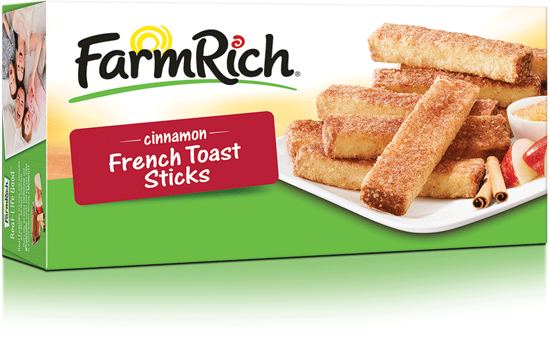 This Recipe Features - Farm Rich French Toast Sticks 12 Oz (800x800), Png Download