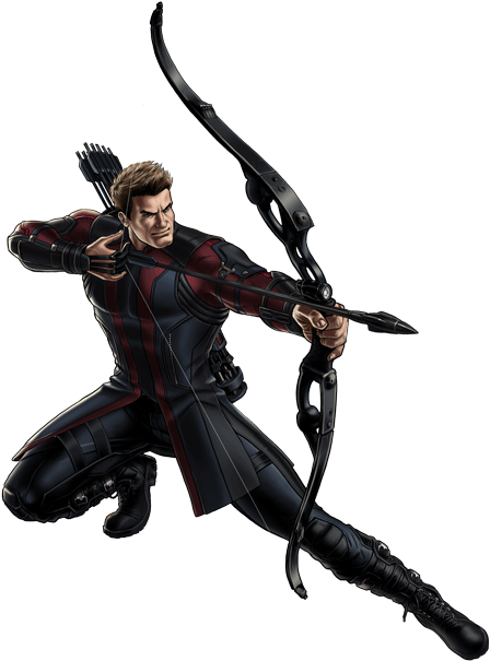 Avengers Age Of Ultron Hawkeye Portrait Art - Hawkeye Marvel Avengers (482x630), Png Download