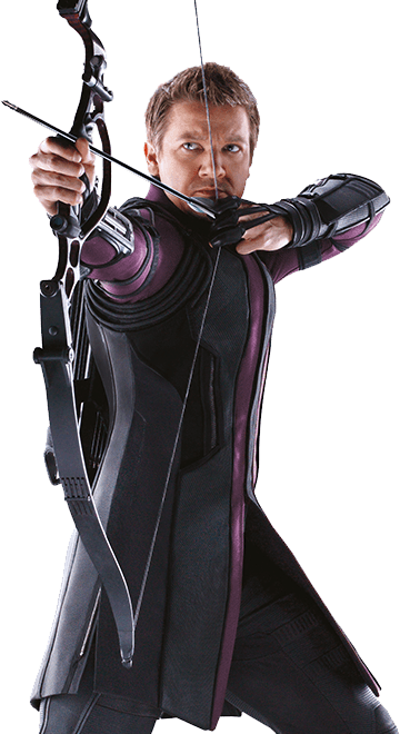Age Of Ultron Clint - Marvel Cinematic Universe Hawkeye (360x660), Png Download