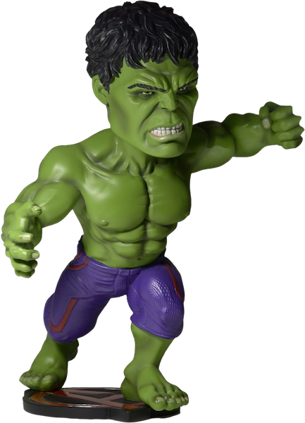 Avengers Age Of Ultron Hulk Head Knocker By Neca - Hulk Neca Headknocker (433x600), Png Download