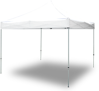 Red Stock Canopy, White - Display Stand (600x300), Png Download