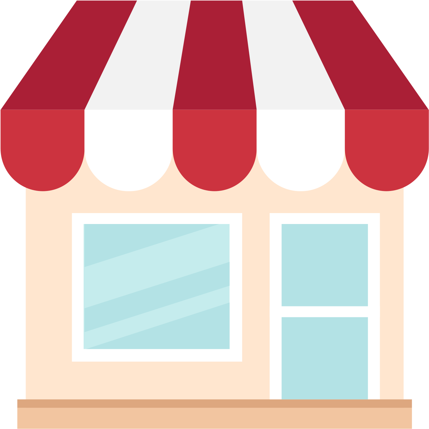 Open - Flat Art Store (2000x2000), Png Download