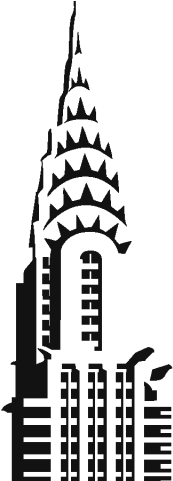 Chrysler Building Vector - Chrysler Building Clip Art (640x480), Png Download