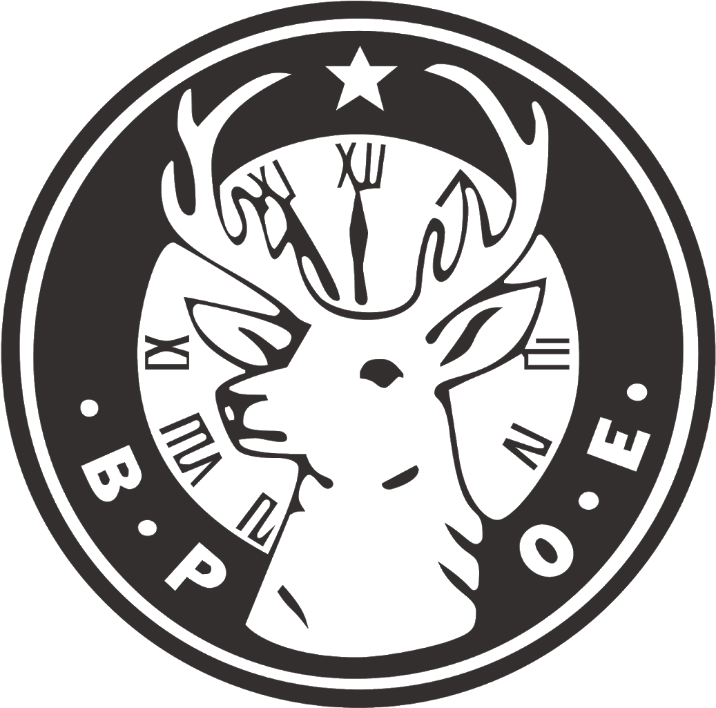 Logo Elks Club Building Vector Cdr & Png Hd - Bpoe Elks Logo (1600x1200), Png Download