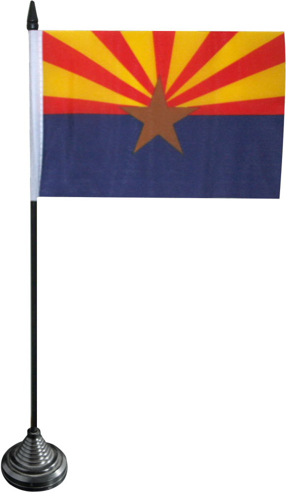 Usa Arizona Table Flag - United States Of America (1500x1176), Png Download