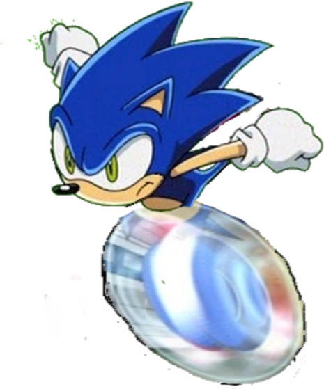 Sonic Running Lv3 H - Sonic Boom Sonic Running (489x564), Png Download
