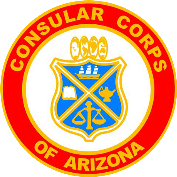 The Consular Corps Of Arizona 30th Annual Ambassadors' - Randolph Macon Academy Logo (600x600), Png Download