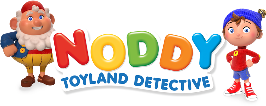 Noddy Toyland Detective - Noddy Toyland Detective Big Ears (888x352), Png Download