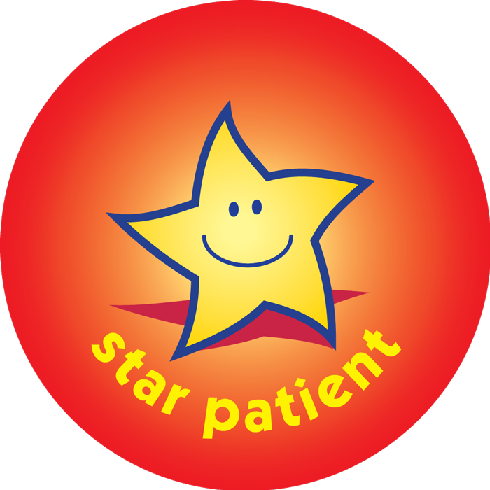 Pack Of 75 38mm Hospital/ Healthcare Stickers - Star Of The Week Badge (700x700), Png Download