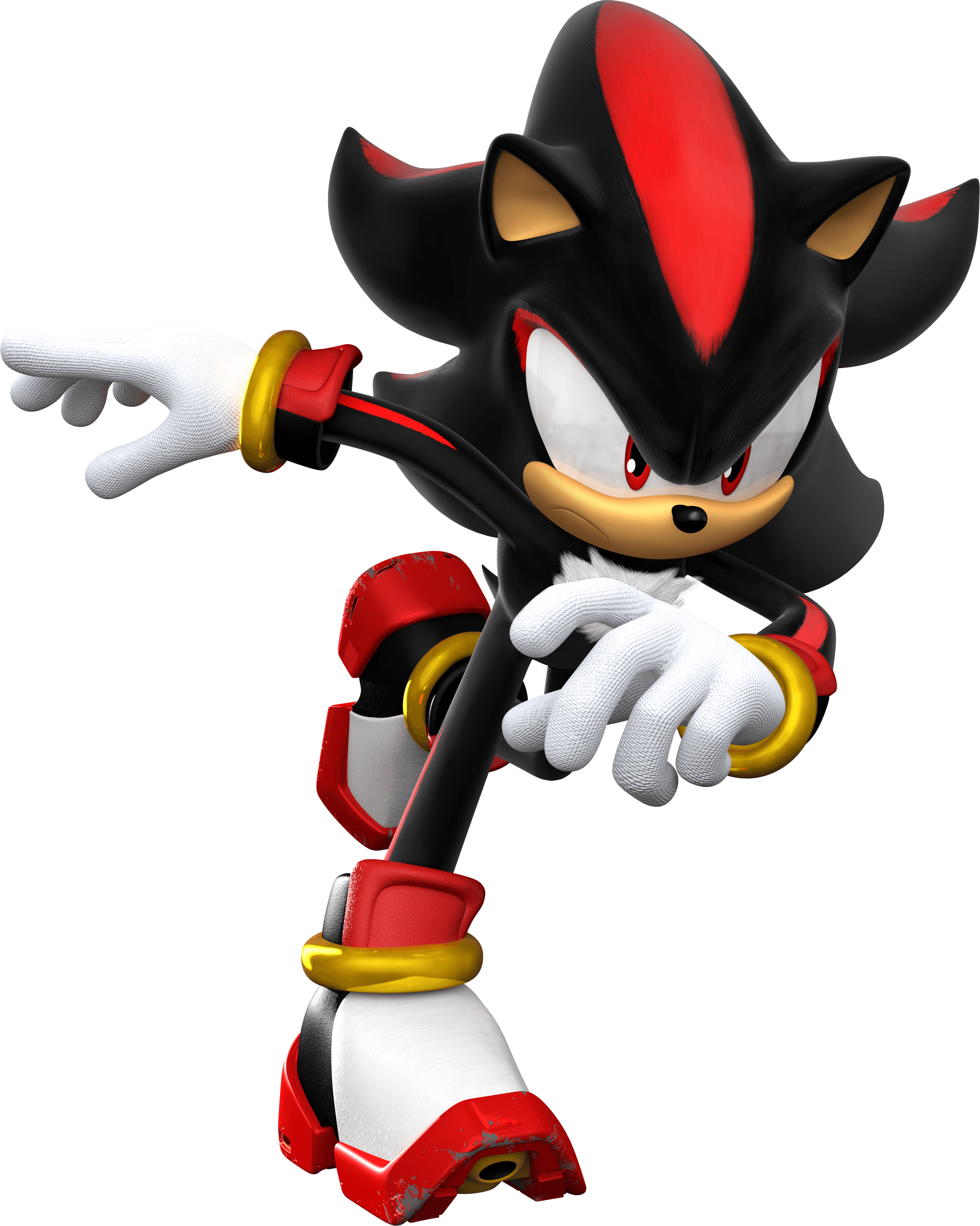 Metal Sonic, Metal Sonic Playing Hockey - Mario And Sonic At The London 2012 Olympic Games Shadow (2888x3613), Png Download