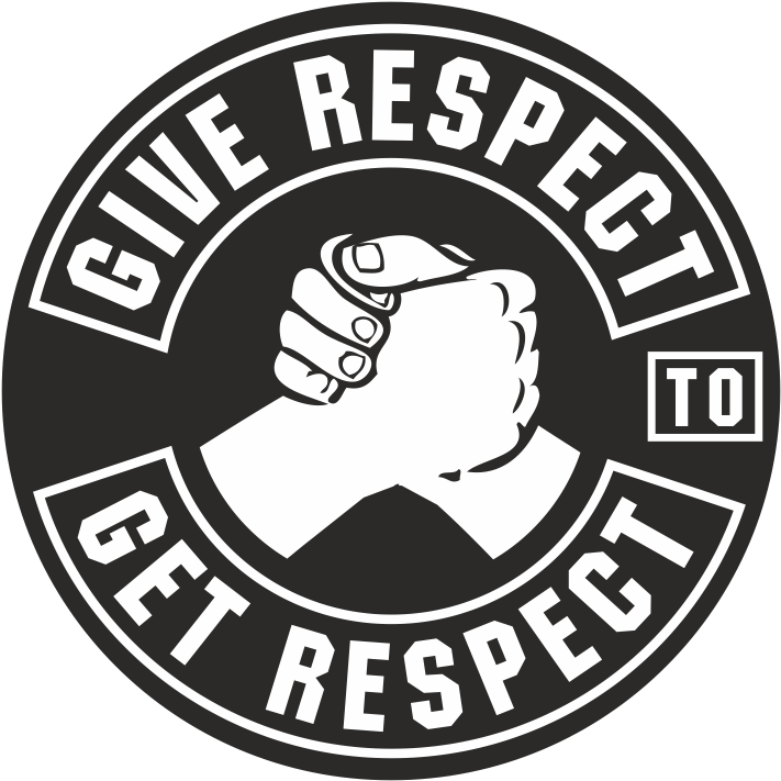 37287 - Give Respect To Get Respect Patch (800x800), Png Download