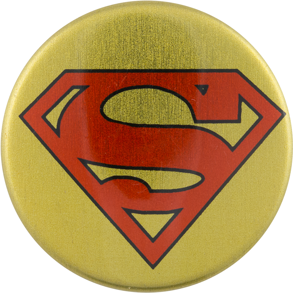 Superman Gold Entertainment Button Museum - Superman Man Of Steel Solar Suit Superman (1001x1000), Png Download