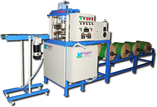 Fully Automatic Hydralic Paper Plate Making Machine - Fully Automatic Paper Plate Making Machine (600x435), Png Download