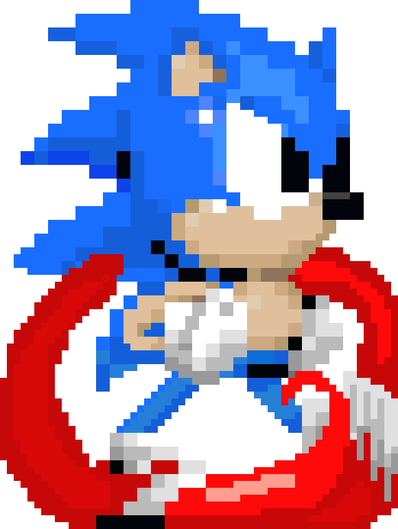 Sonic Mania Resprite Final Version - Sonic Mania (580x770), Png Download