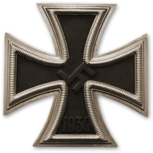 Cmp Fh2 - Red Iron Cross Tattoo (400x600), Png Download
