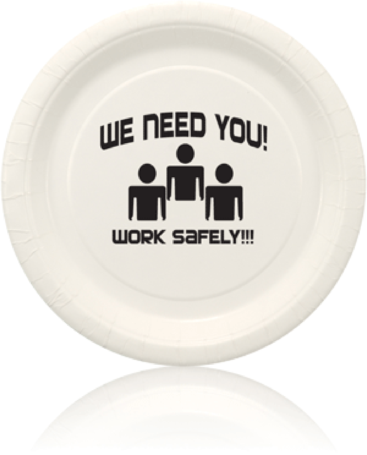 7" Coated Paper Plate - Goldy Gopher (1600x1600), Png Download