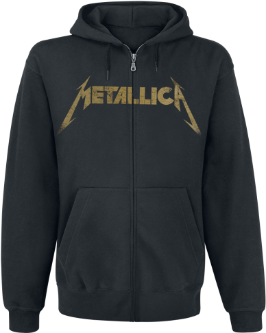 Hetfield Iron Cross Guitar Men Hooded Zip Black 80% - Metallica (hetfield Guitar) Backpatch (500x500), Png Download