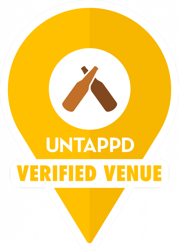 Facebook Twitter Google Share - Untappd Verified Venue Logo (730x1024), Png Download