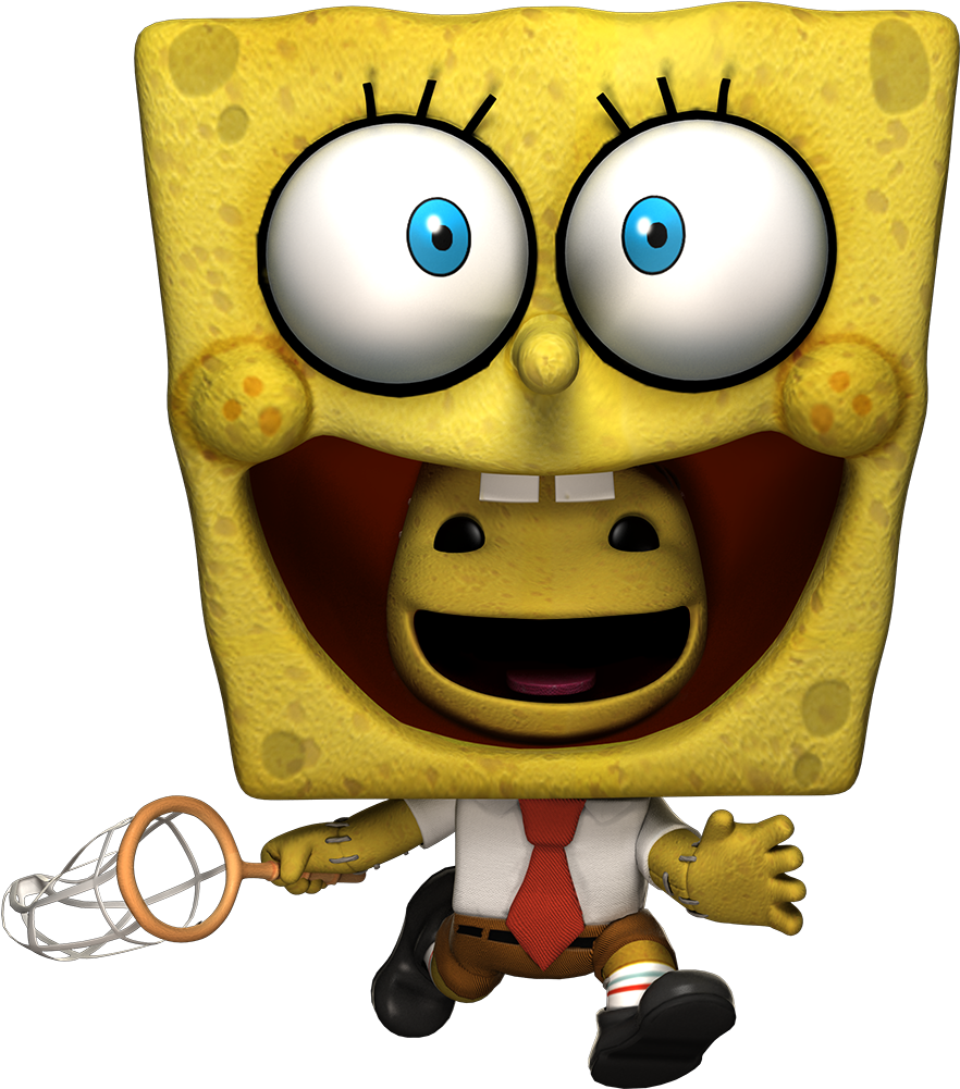 Spongebob Costumes Coming To Littlebigplanet - Little Big Planet Spongebob Squarepants (1024x1024), Png Download