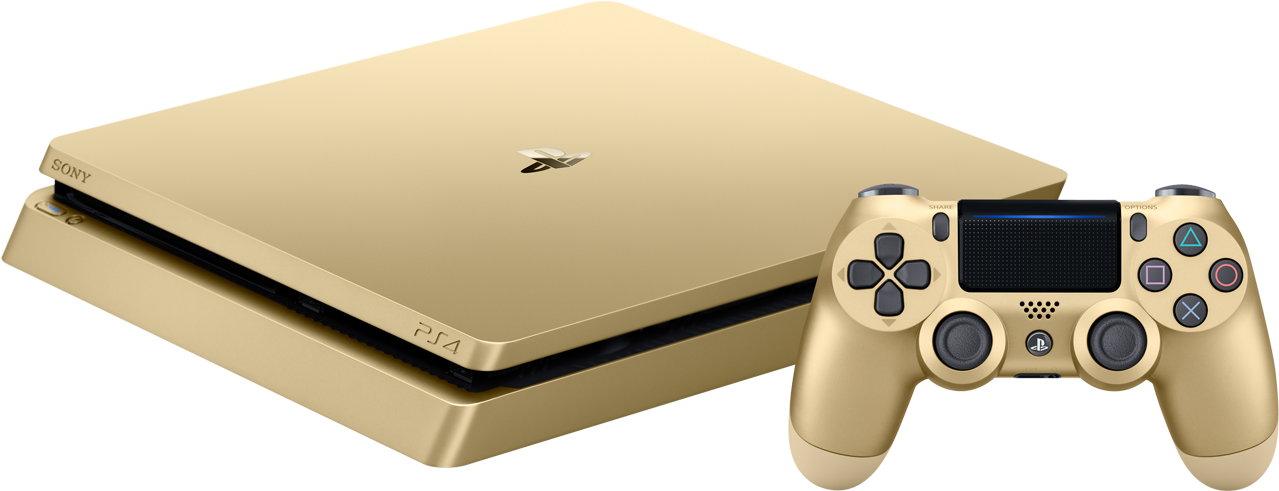 Product Name, Playstation 4 - Gold Ps4 (1400x720), Png Download