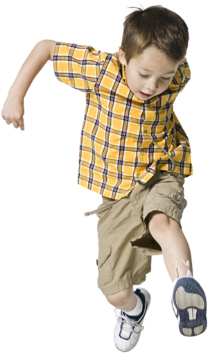 Niño Saltar - Niño Saltando Png (535x508), Png Download
