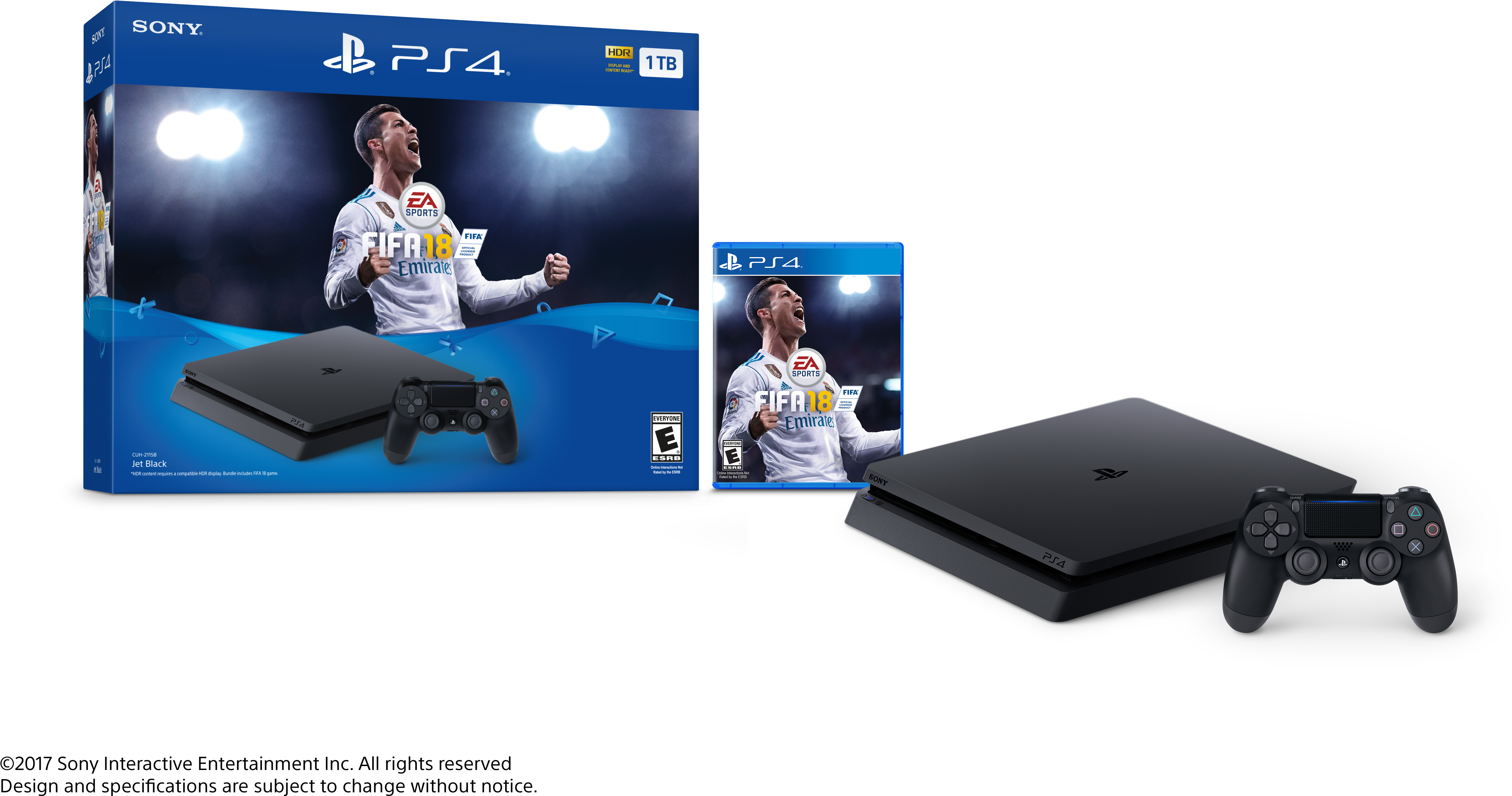 Ps4 Bundle Fifa 18 (6000x4000), Png Download