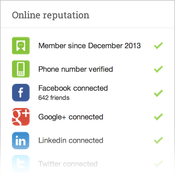 Build Your Reputation By Getting Verified, And Ask - Google+ (612x634), Png Download