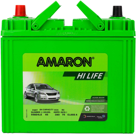 Amaron-product - Amaron Battery Hi Life (500x500), Png Download