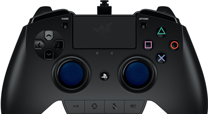 Razer Raiju Controller For Playstation 4 Announced, - Razer Raiju Controller (750x400), Png Download